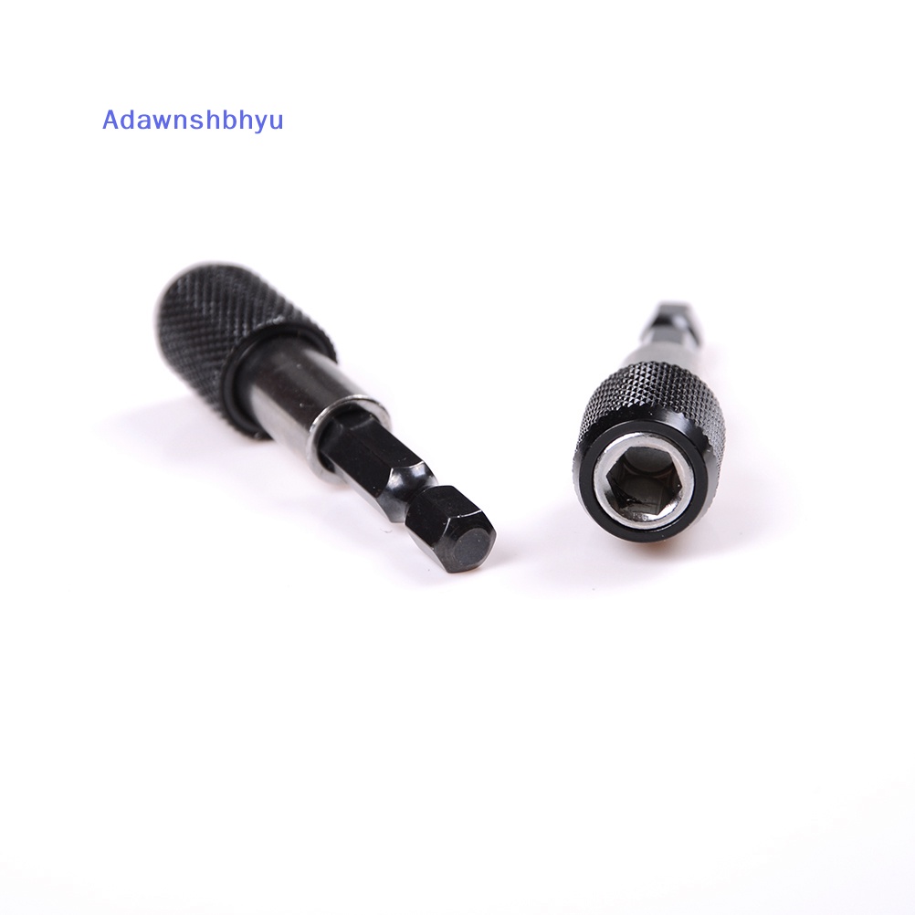 Adhyu 1per4 &quot;60mm Hex Shank Magnetic Quick Release Mata Obeng Drill Holder Tools ID