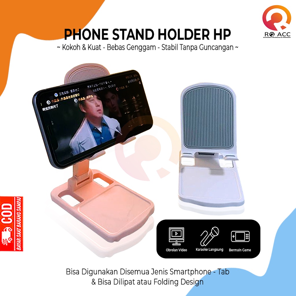 [RO ACC] NVN-D29 PHONE STAND TEMPAT TATAKAN HOLDER HP COLOURFULL