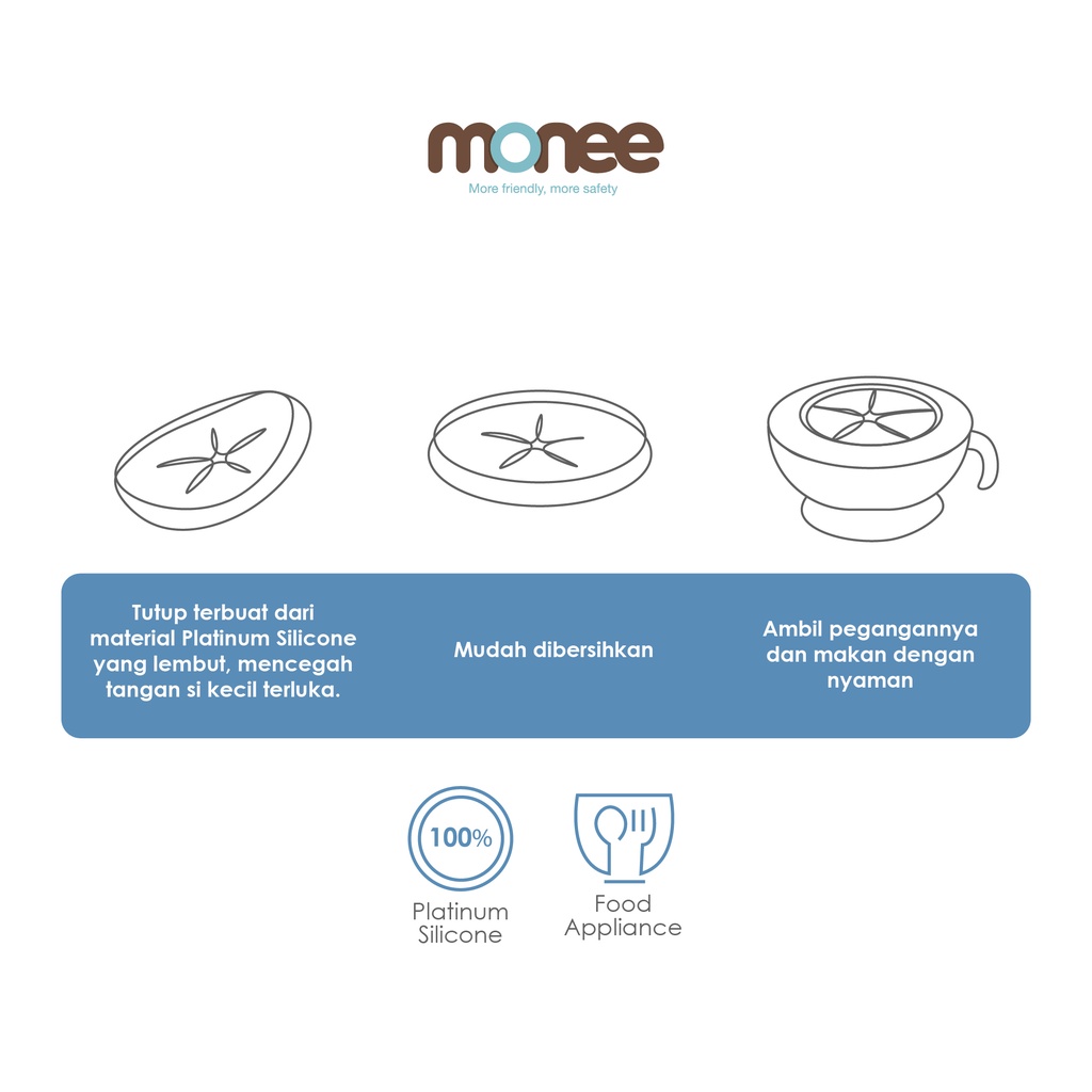 Monee - Silicone Snack Cup Lid