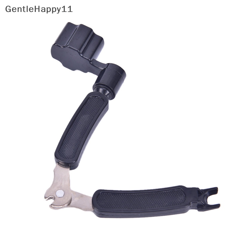 Gentlehappy 3in1 Tool Penggulung Gitar+Pemotong Senar+Pin Puller Untuk Gitar Banjo Mandolin id