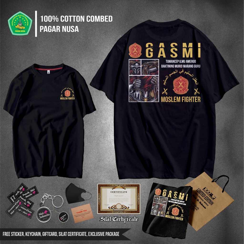 Kaos Arpansa Pagar Nusa Gasmi Kode PnGasmi