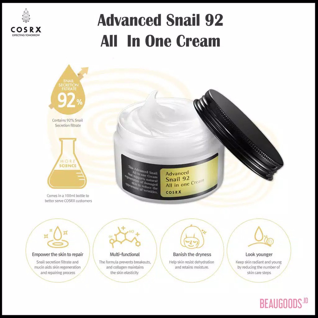 COSRX Advanced Snail 92 All In One Cream 100g