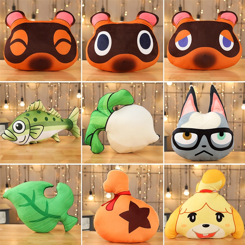 Bantal Mainan Plush Animal Crossing Untuk Anak Dan Dewasa Yang Hangat Dan Empuk