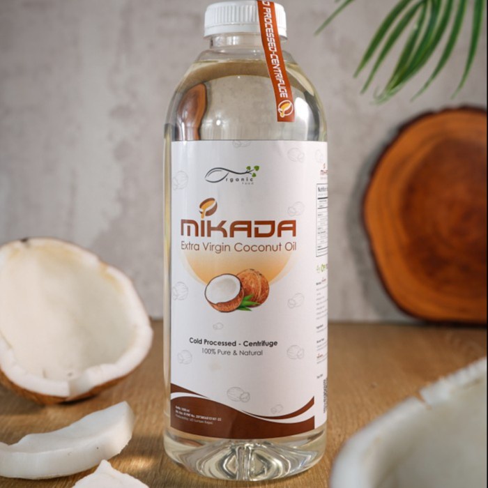 

[BISA COD] MIKADA Extra Virgin Coconut Oil VCO 1000ml / 1000 ml /1 liter