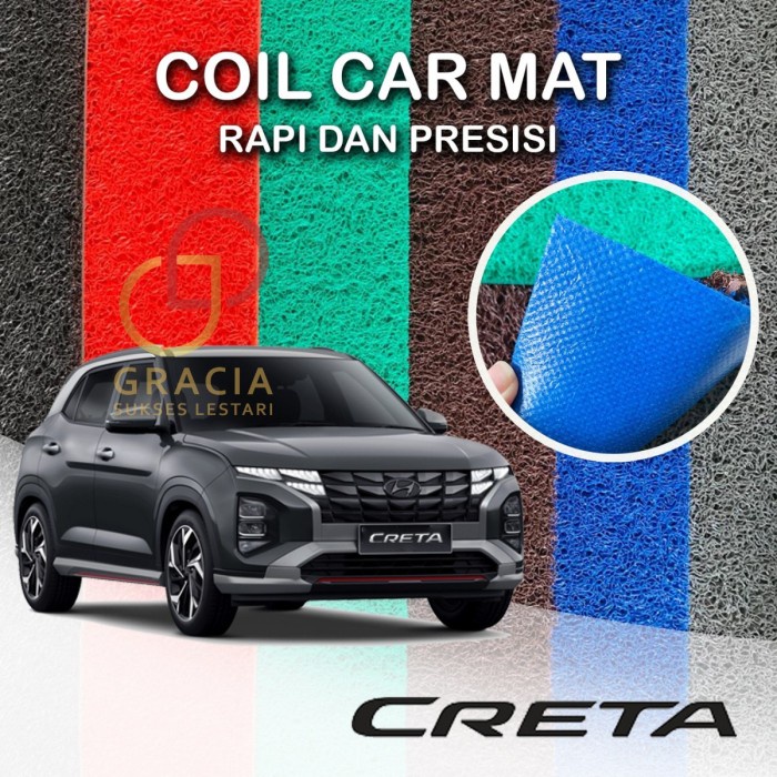 Karpet Mobil Premium HYUNDAI CRETA Mie Bihun 1 Warna