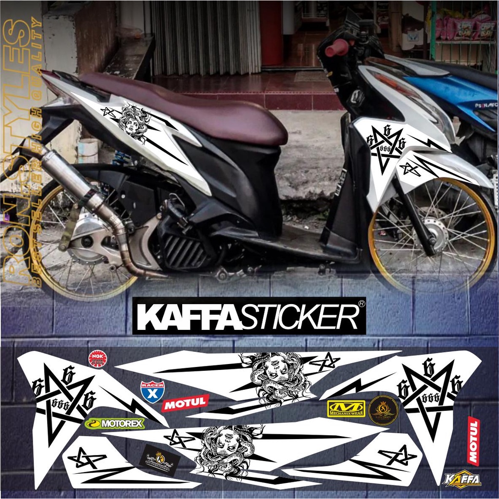 stiker motor variasi / polet Striping VARIO OLD 125 - Stiker VARIO OLD 125 List Variasi Motor STICKE