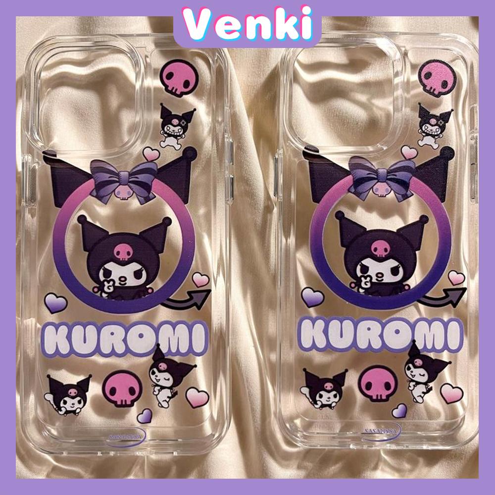 VENKI-Untuk iPhone 11 iPhone Case Bening Lubang Besar Space Case TPU Soft Shell Shockproof Protection Camera Karakter Kartun Lucu Kompatibel dengan iPhone 14 13 Pro max 12 Pro Max xr xs