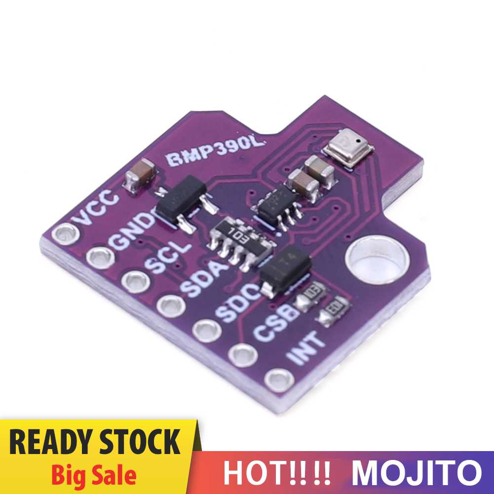 Bmp390l Modul Sensor Tekanan Atmosfer Digital 3.3-5V I2C/SPI Presisi Tinggi