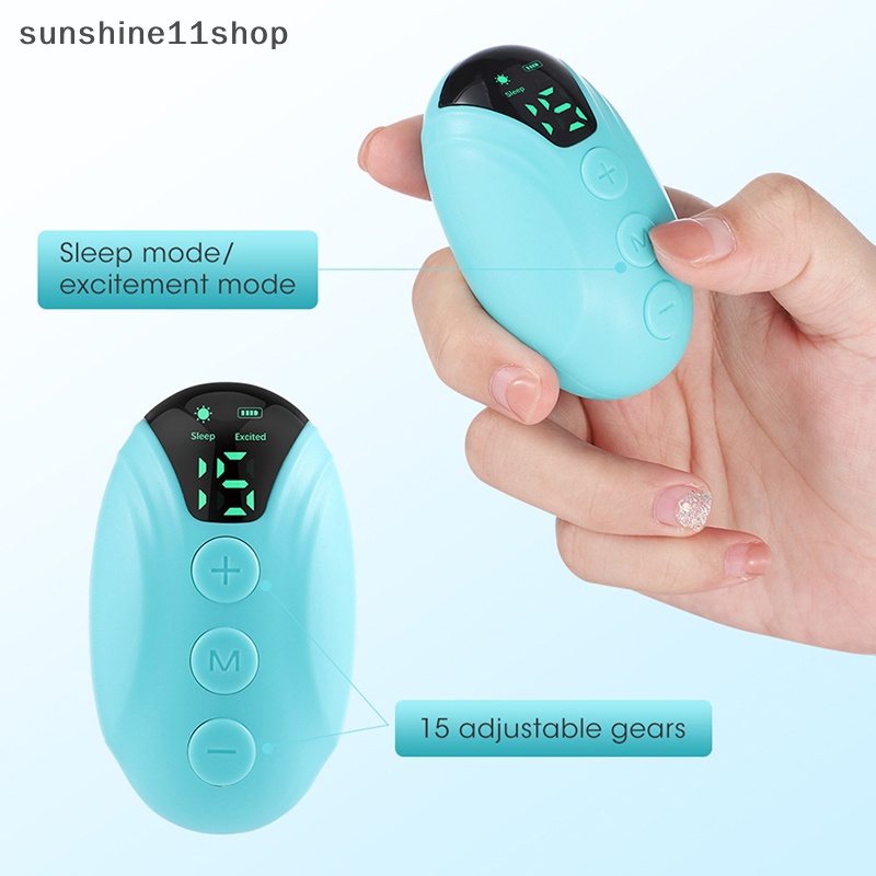 Sho Microcurrent Pulse massage Stimulasi Hipnosis Alat Bantu Tidur Insomnia Device N