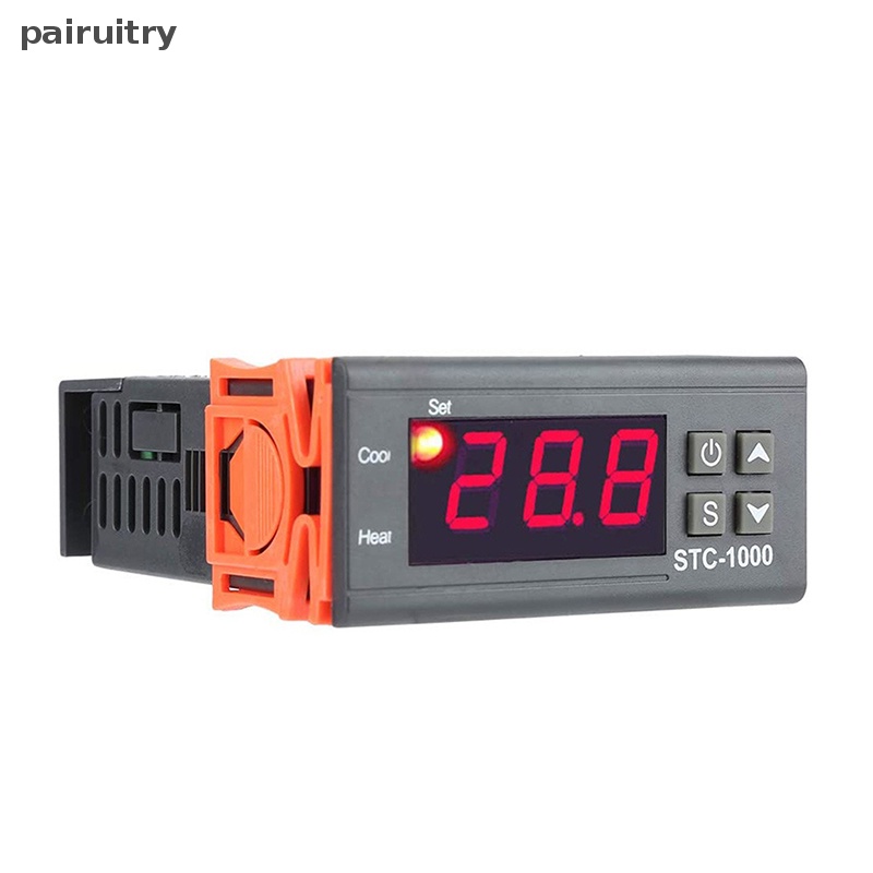 Prt LED Berkualitas Universal Digital STC-1000 Temperature Controller Thermostat DC12V DC24V AC110-220V Controller PRT