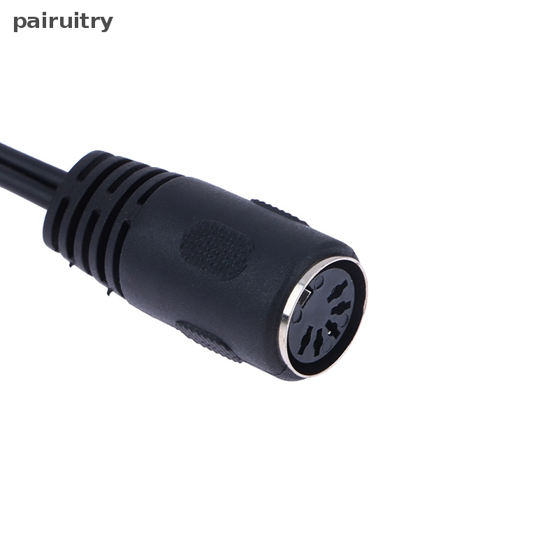 Prt 5pin Din Female To 2kabel RCA Male Plug AMP Profesional Grade Audio Kompatibel Dengan Sistem Quad Stereo Bang &amp; Olufsen Naim PRT