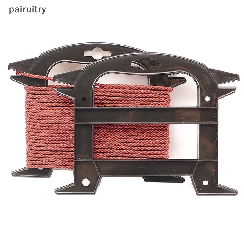 Prt Paracord Winder Spool Cord Tidy Holder Penggulung Garis Pancing Outdoor Gadget PRT