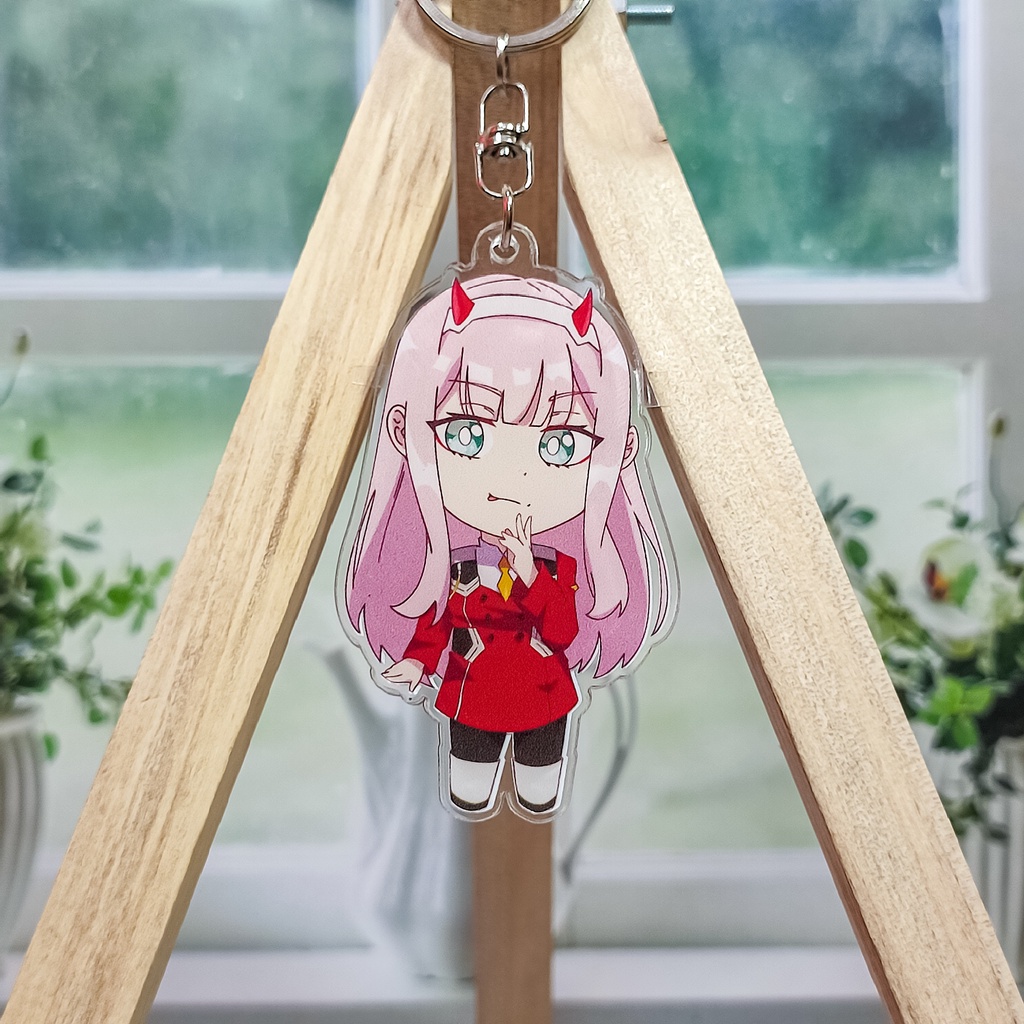 Darling in the Franxx | Keychain | Gantungan Kunci Zero Two