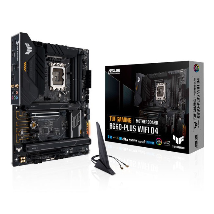 Asus TUF Gaming B660M PLUS WIFI D4 LGA1700 B660 DDR4 USB 3.2