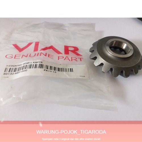 viar Gigi Gearbox viar 16T  gigi maju mundur 16T / 15T gear girbox maju /mundur