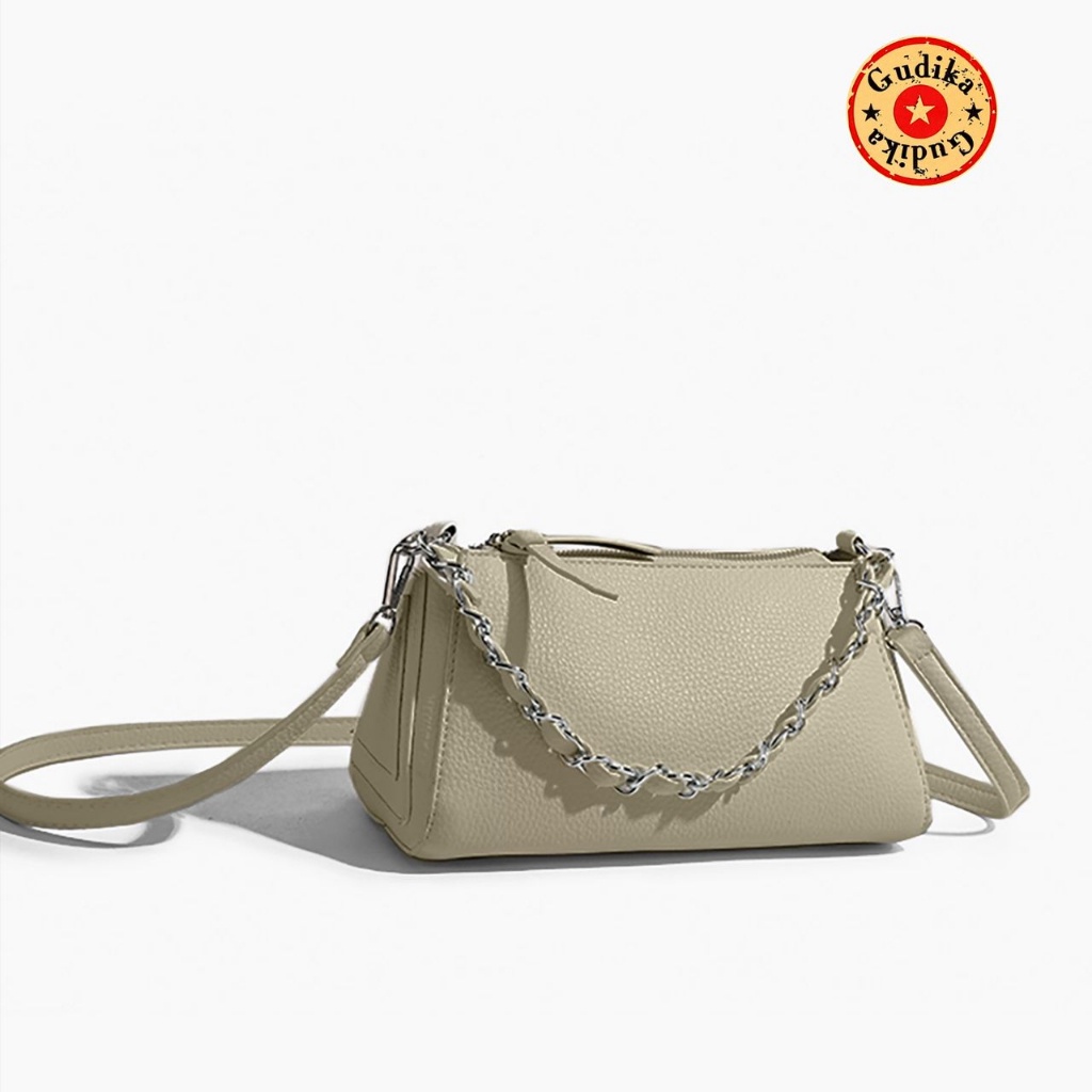 Tas GUDIKA Angel 5328 Tas Selempang Wanita Kulit OOTD Harian Korea Style - Sling Bag Kekinian Import Original Terbaru - shoulder bag - tas bahu - tas kulit - tas batam - tas pesta kondangan - tas jinjing