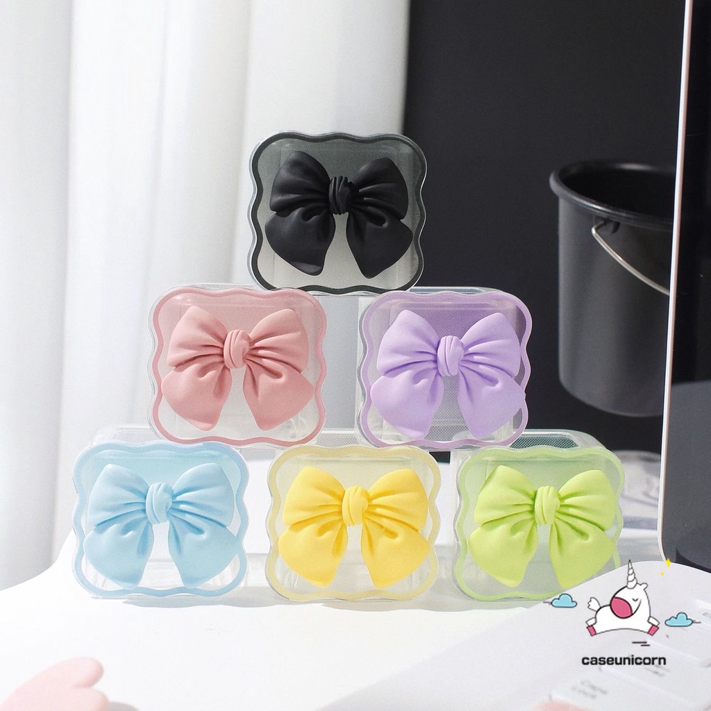 3d Macaron Warna Permen Manis Busur Charger Pelindung Charger Perlindungan Set Untuk iP 18/20W Charger Case USB Cable Bite Protector Cover