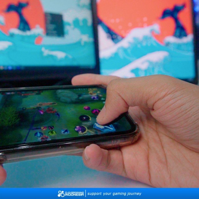 CLV Finger Pad Sarung Jempol Tempel Finger Sleeve Mobile ML PUBG CODM