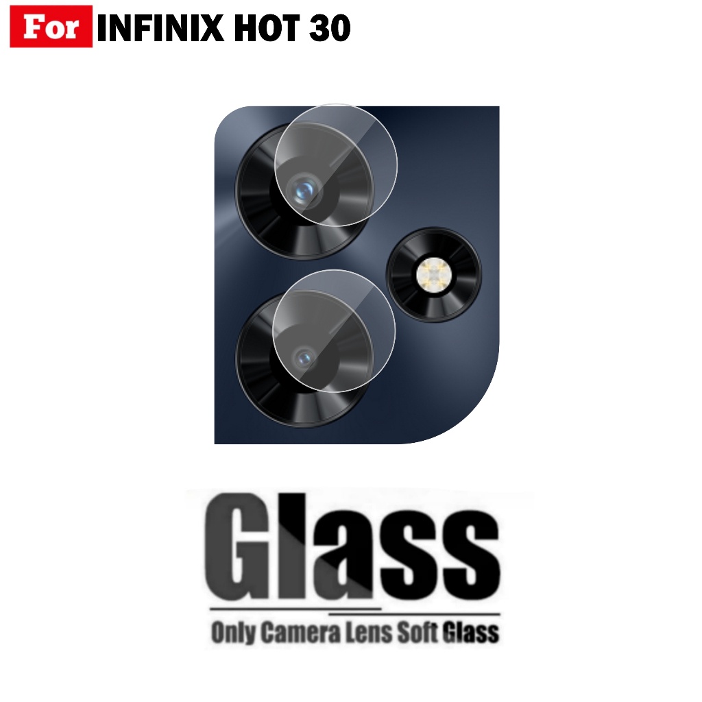 Tempered Glass INFINIX HOT 30 NFC Anti Gores Camera Belakang Handphone