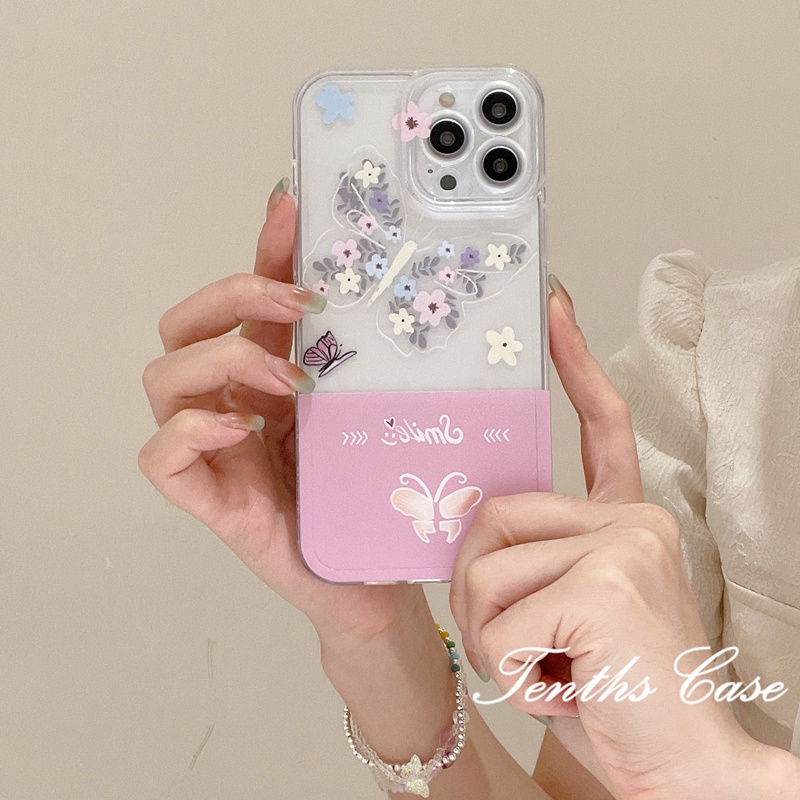 Untuk Huawei Y7A Y9s Nova9 7 7i 7se 6se 5T 4e 3i Y9 Prime2019 Honor 8x Angel Eye Butterfly Flower Casing Ponsel