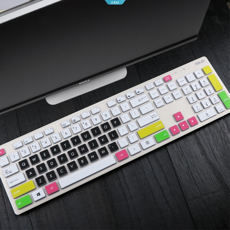 Cover Keyboard Komputer Untuk ASUS 23.8 Inch V241ICGK Komputer Desktop V4000 Penutup Debu MD-51 Silikon Pelindung Kulit Keyboard Film TPU Clear Cover Pelindung [ZK]