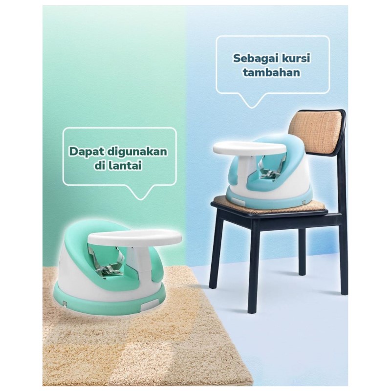 Cocolatte Swivel Booster Seat Kursi Makan Bayi Anak CL 7335 / Kursi Berputar / Kursi Makan Cocolatte