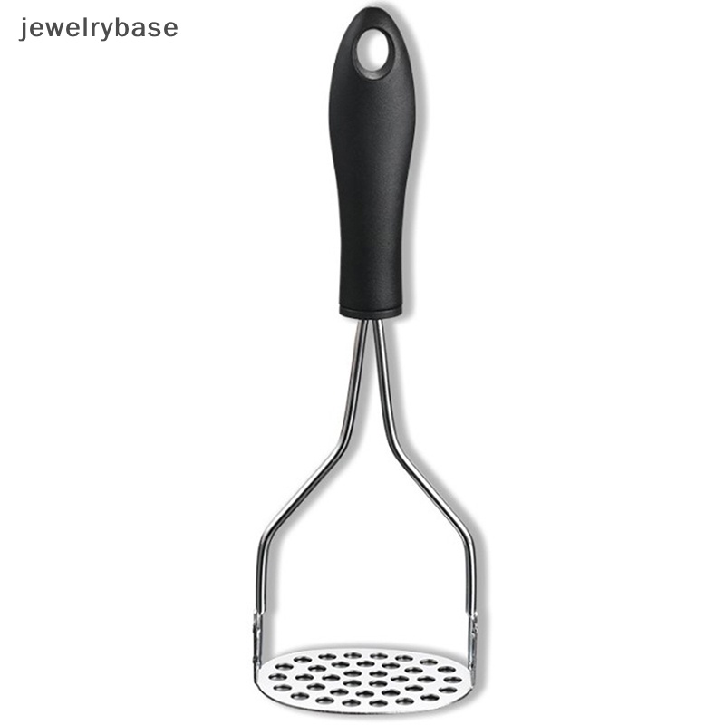 [jewelrybase] 304alat Press Kentang Stainless Steel Potato Press Manual Masher Dapur Gadget Kentang Garlic Press Butik