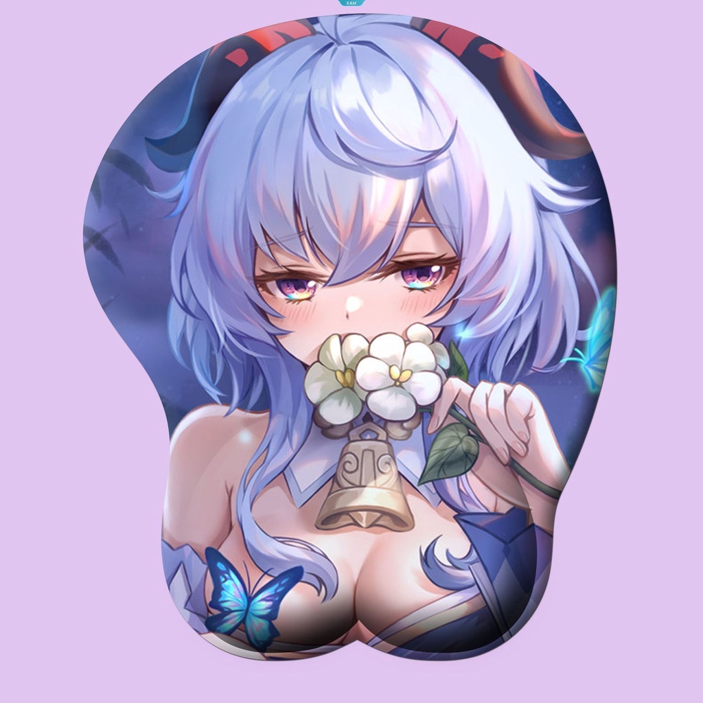 Kreatif Kartun Anime 3D Seksi Kecantikan Pantat Silikon Mouse Pad Pergelangan Tangan Istirahat Istirahat Asrama Kantor Pergelangan Tangan Mouse Pad [ZK]