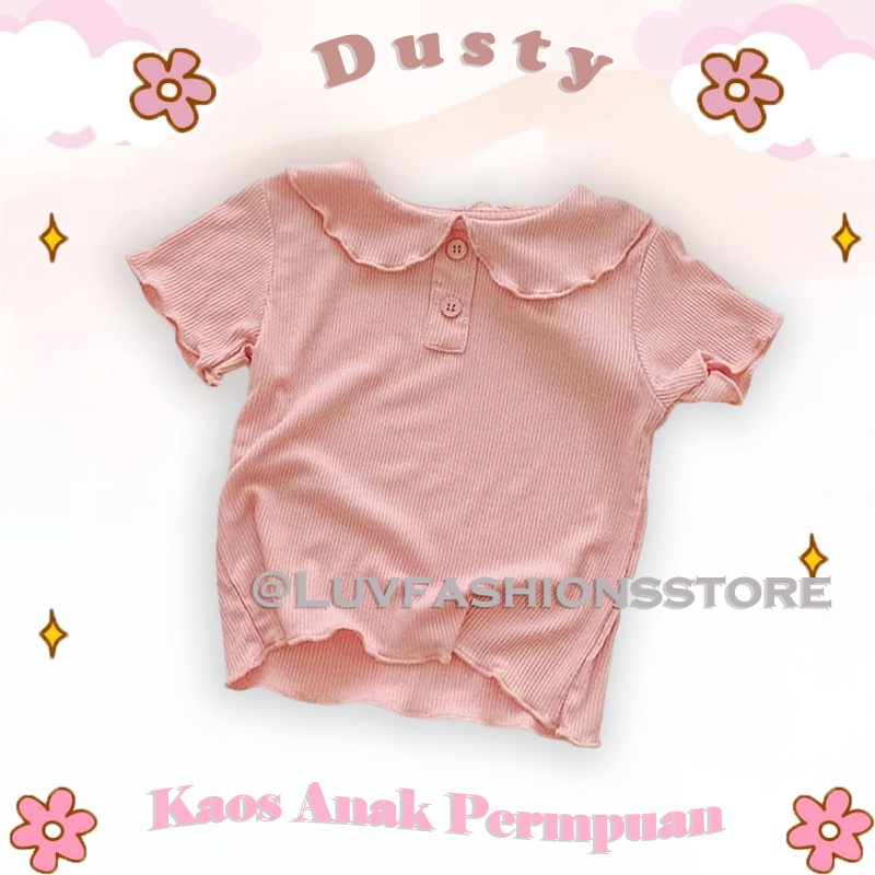 IL - KAOS ANAK PEREMPUAN TERBARU / ATASAN IWRIL ANAK LUCU / PAKAIAN ANAK PEREMPUAM