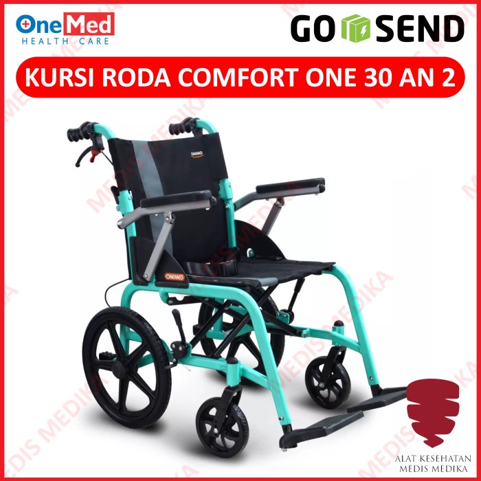 GOJEK ONLY Kursi Roda Comfort One 30 AN 2 Onemed Travel Alat Bantu Jalan Travelling