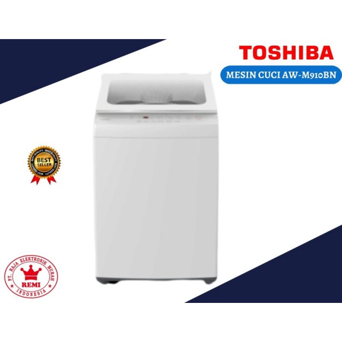 Toshiba AWM901BNWW Mesin Cuci 1 Tabung