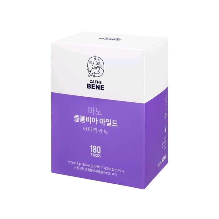 

Caffebene Mano Colombia Mild Americano Coffee Korea Kopi Instant