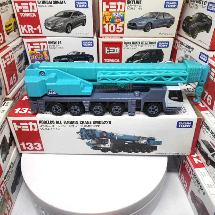 Tomica No 133 Kobelco All Terrain Crane KMG5220