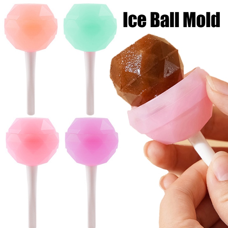 1 Pc Cetakan Es Loli Buatan Sendiri Pembuat Es Loli Anti Lengket Mudah Demoulding DIY Silikon Es Krim Lolipop Cetakan Perlengkapan Dapur