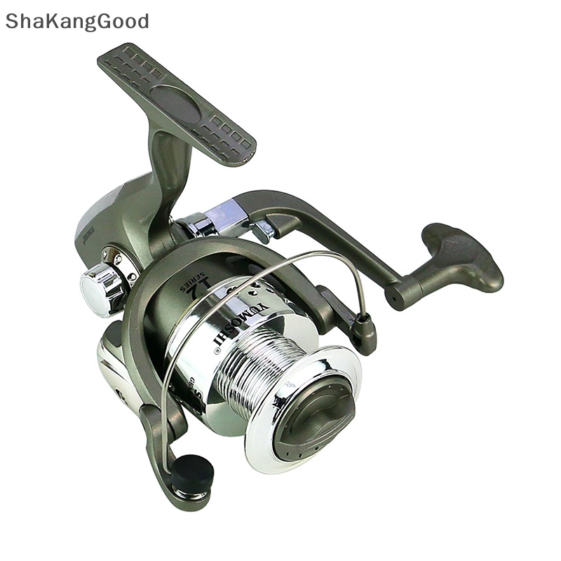 Skid Spinning Fishing Reel Gear Ratio 5.2:1 Dengan 6ball Bearing Gulungan Pancing Untuk Memancing Air Tawar SKK