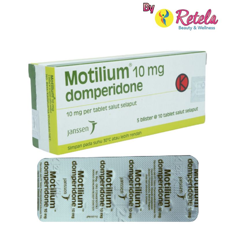 MOTILIUM 10MG 1 STRIP 10 TABLET