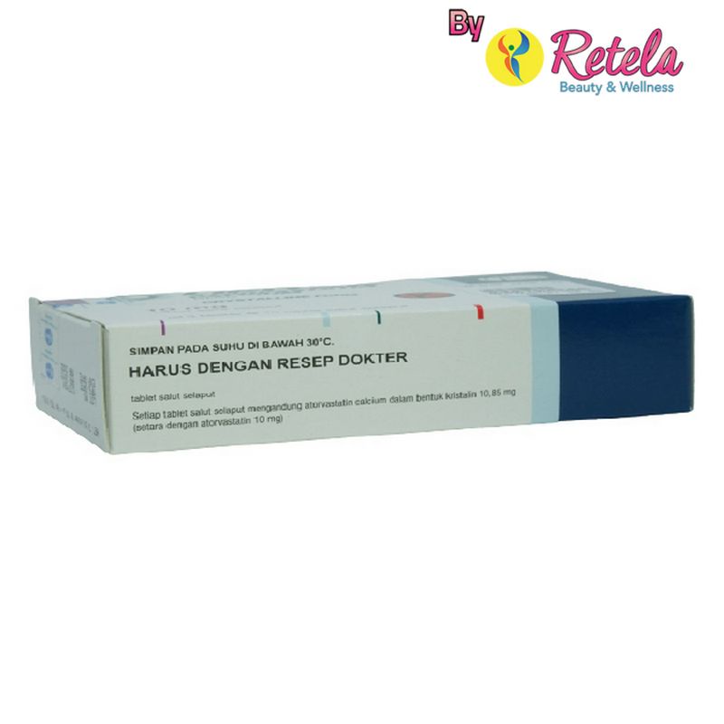 LIPITOR 10MG 1 STRIP 10 TABLET