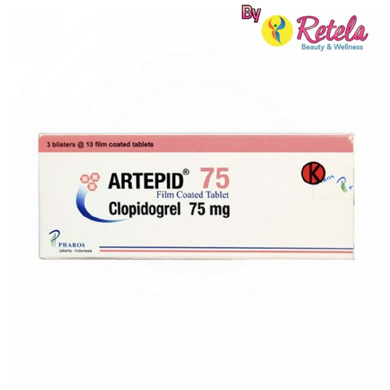 ARTEPID 75MG FCT 1 STRIP 10 TABLET