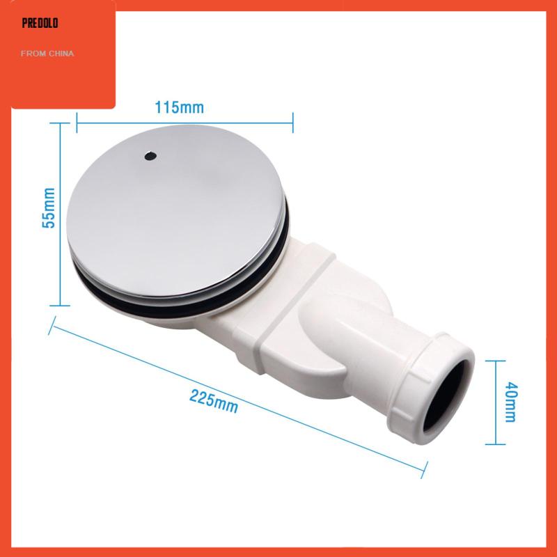 [Predolo] Low Profile Shower Base Drain Pembuangan Samping Untuk Kolam Renang Balkon