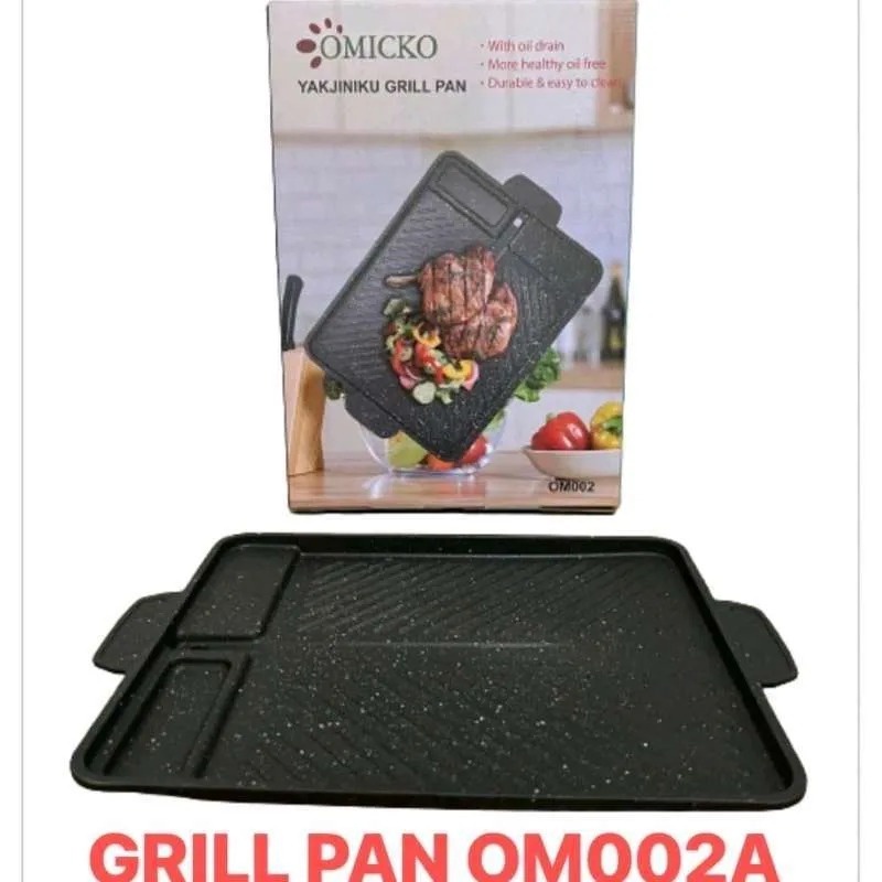 [DZS] GRILL PAN PANGGANGAN YAKINIKU MULTI ROASTER SQUARE PAN KOREAN BBQ BARBEQUE ANTI LENGKET