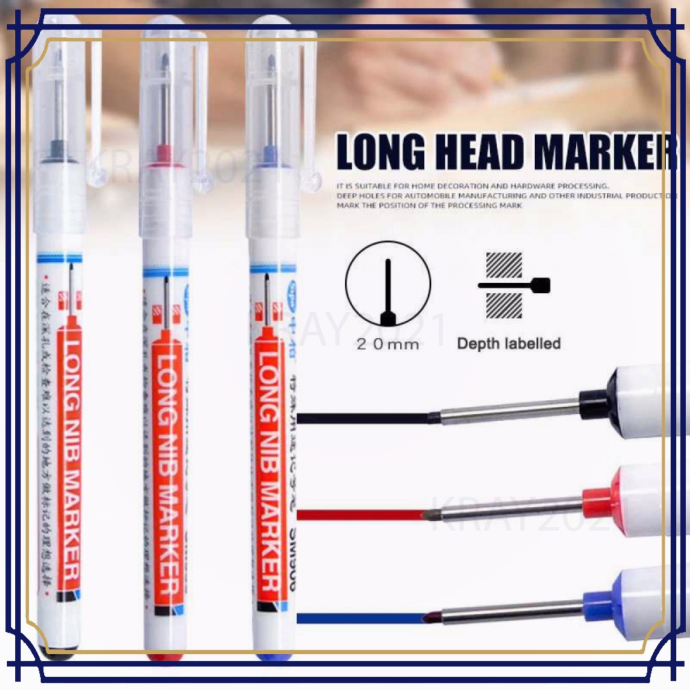 Spidol Serbaguna Long Head Marker Waterproof AK169