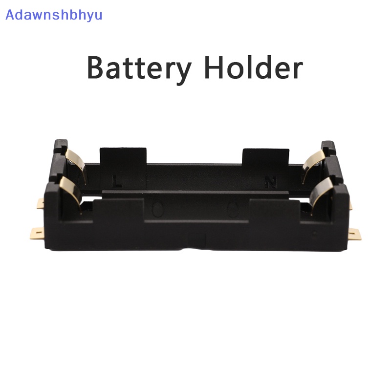 Adhyu Holder SMD Untuk 18650hitam Dengan Pin Perunggu Lapis Emas Untuk18650 3.7V ID