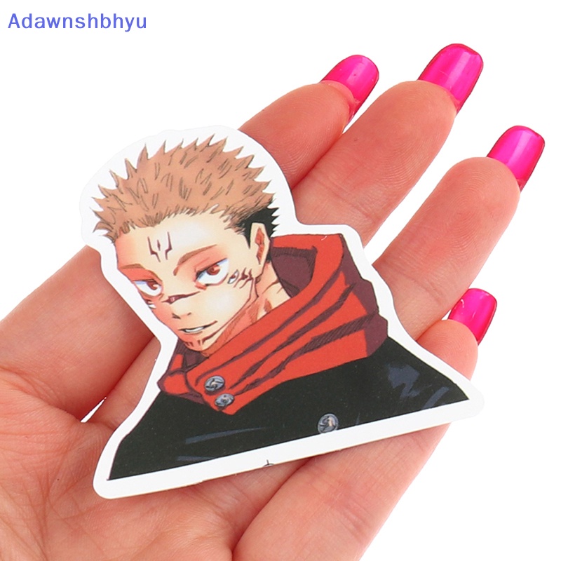 Adhyu 100pc Anime Jujutsu Kaisen Stiker Snowboard Laptop Bagasi Gitar Koper ID
