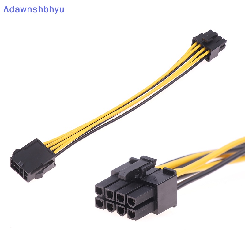 Adhyu Adapter PCI-E CPU EPS 8pin Ke Dual 8P Power Splitter Kabel Kartu Graphics ID