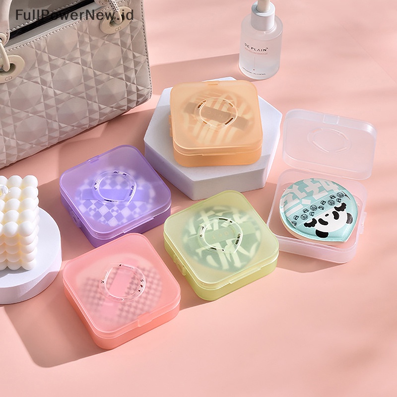 Power Kosong Air Cushion Puff Box Portable Kosmetik Makeup Case Wadah Sponge Box ID