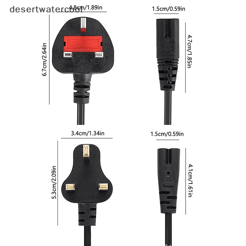 Deid 1pc Alat Cukur Cas Perlengkapan Universal Razor Cord Alat Cukur Elektrik Kabel Martijn