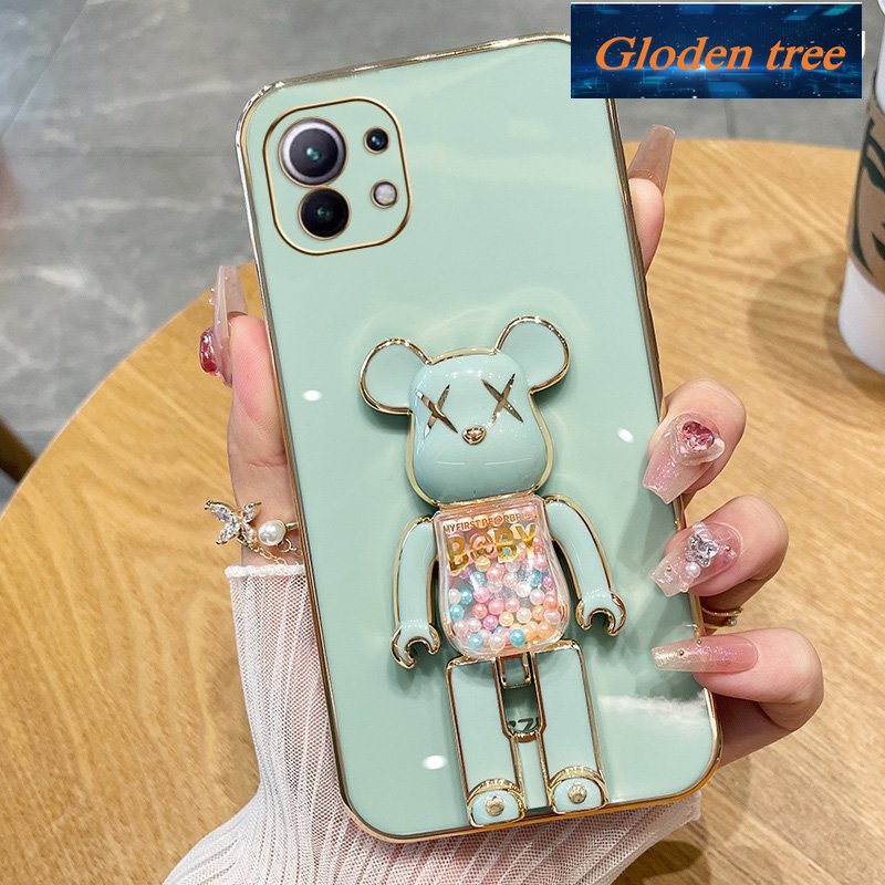 11 lite pohon toserbaasing xiaomi mi 11 lite xiaomi 11t xiaomi 11 lite 5g ne xiaomi 11t pro Casing handphone 1oftcase 1lectroplated silikon tahan guncangan anti slip suketmooth halilintarrote megapro perumper galihover