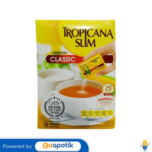 Tropicana Slim Classic Box 25 Sachet