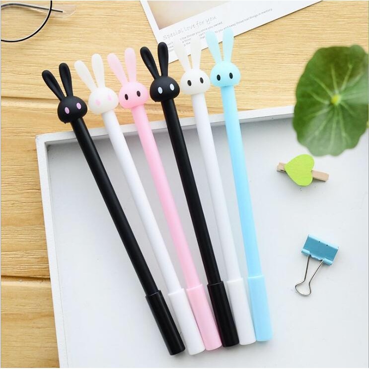 TGM - PP008 Pulpen Pena Bentuk Kepala Kelinci Bolpen Karakter Bunny Lucu Unik Pena Pulpen Kepala Kelinci Lucu