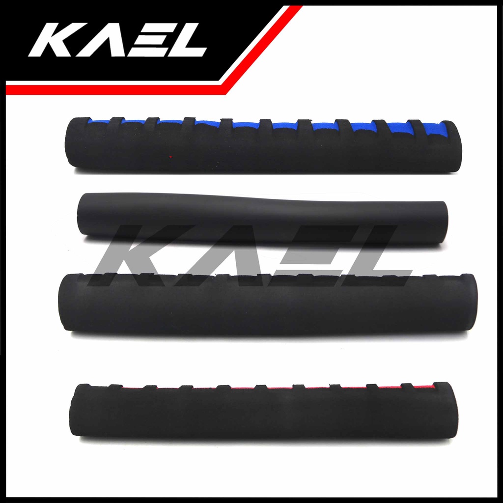 Busa Hand Grip Universal Handle Handel Hendel Fat Pad Handfat Handgrip Handpad Handlegrip Stang Jari-Jari Motor Sepeda 1 Pc Merah Biru Kuning Hitam Hijau